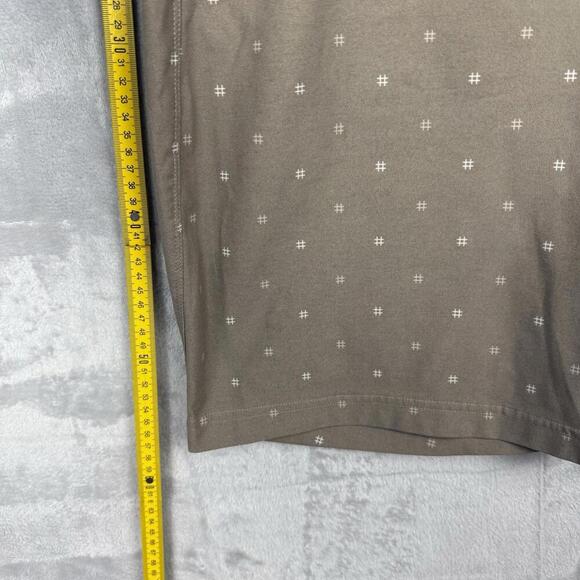 Lululemon Commission Shorts 9” Tan Geo Dot Pattern ABC Men Size 40 Golf Stretch - Picture 11 of 11